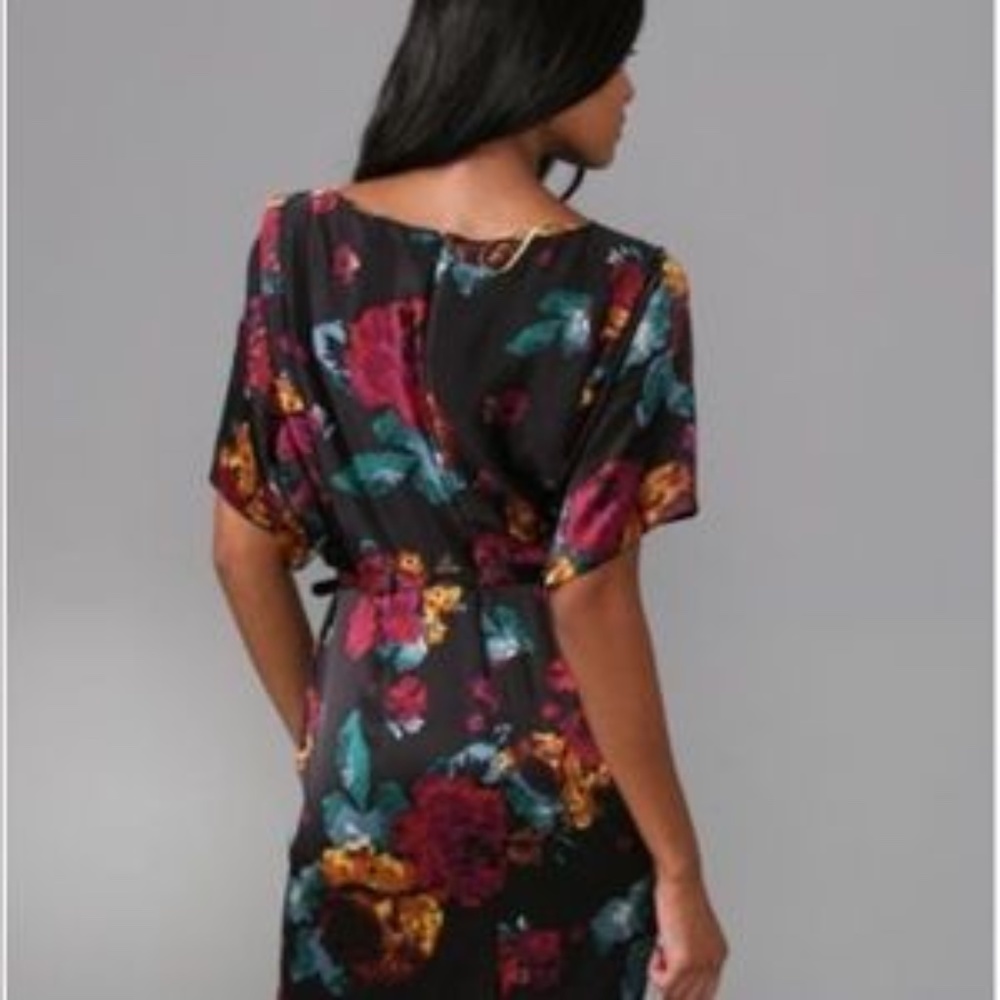 🌟 Catherine Malandrino Floral Belted Dress, Size 2 - Picture 3 of 10
